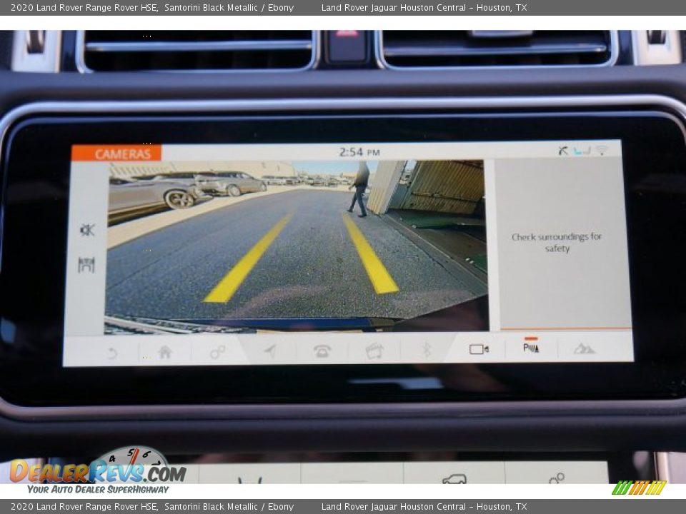 2020 Land Rover Range Rover HSE Santorini Black Metallic / Ebony Photo #15