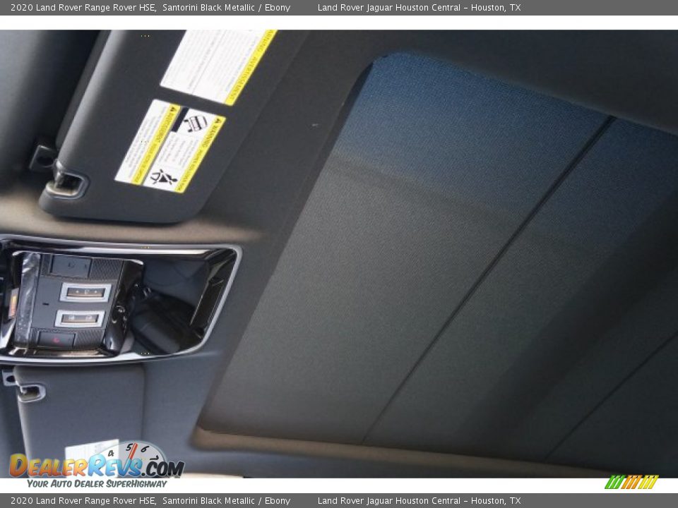 2020 Land Rover Range Rover HSE Santorini Black Metallic / Ebony Photo #25