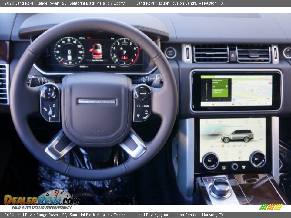 2020 Land Rover Range Rover HSE Santorini Black Metallic / Ebony Photo #27