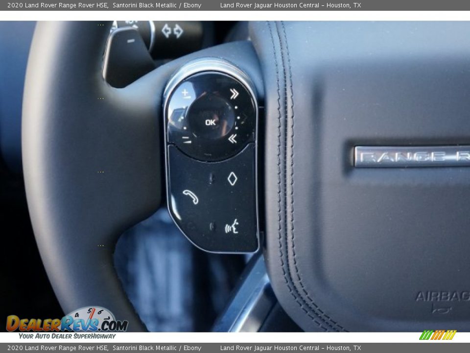 2020 Land Rover Range Rover HSE Santorini Black Metallic / Ebony Photo #28