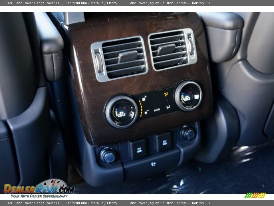 2020 Land Rover Range Rover HSE Santorini Black Metallic / Ebony Photo #30