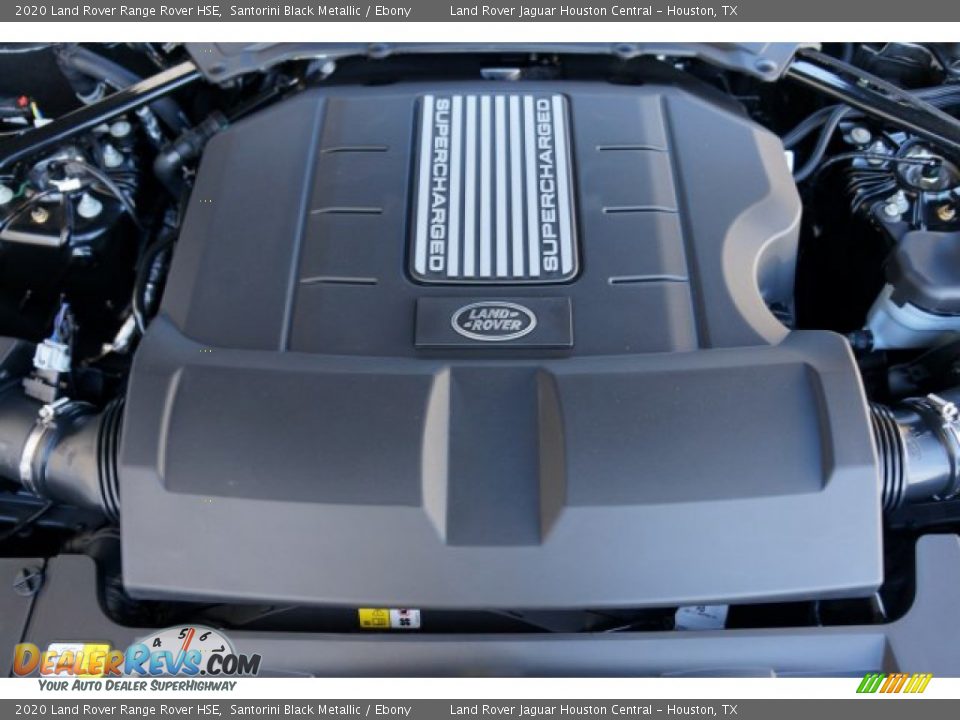 2020 Land Rover Range Rover HSE Santorini Black Metallic / Ebony Photo #32