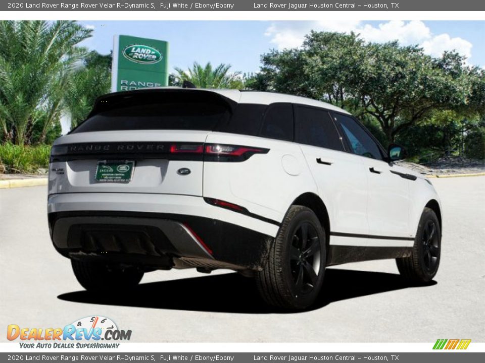 2020 Land Rover Range Rover Velar R-Dynamic S Fuji White / Ebony/Ebony Photo #4