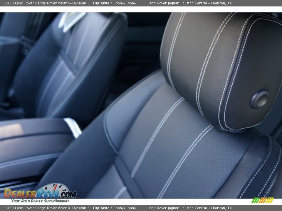 2020 Land Rover Range Rover Velar R-Dynamic S Fuji White / Ebony/Ebony Photo #12