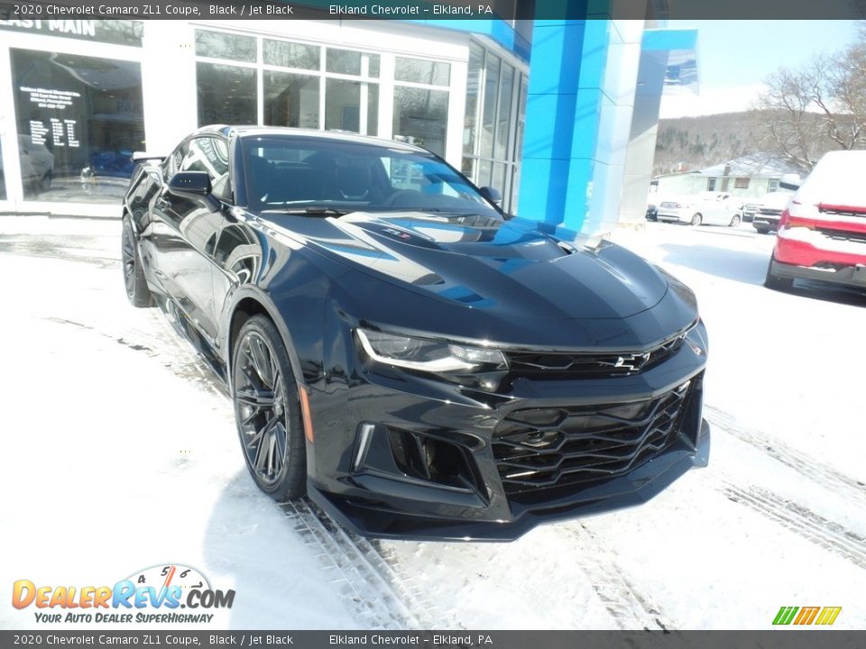 2020 Chevrolet Camaro ZL1 Coupe Black / Jet Black Photo #4