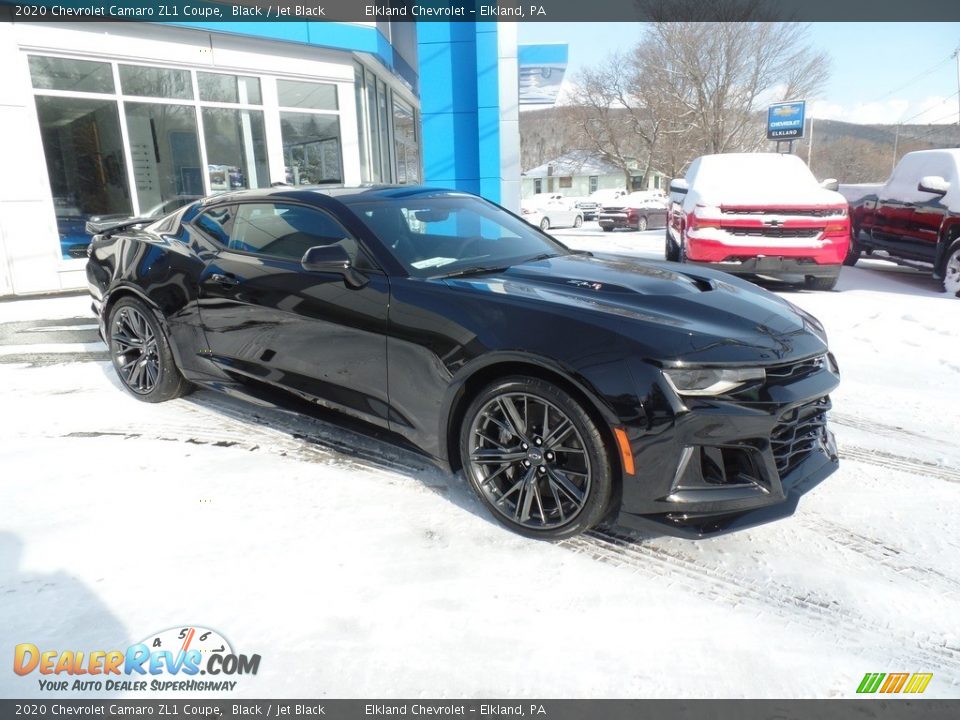 2020 Chevrolet Camaro ZL1 Coupe Black / Jet Black Photo #5