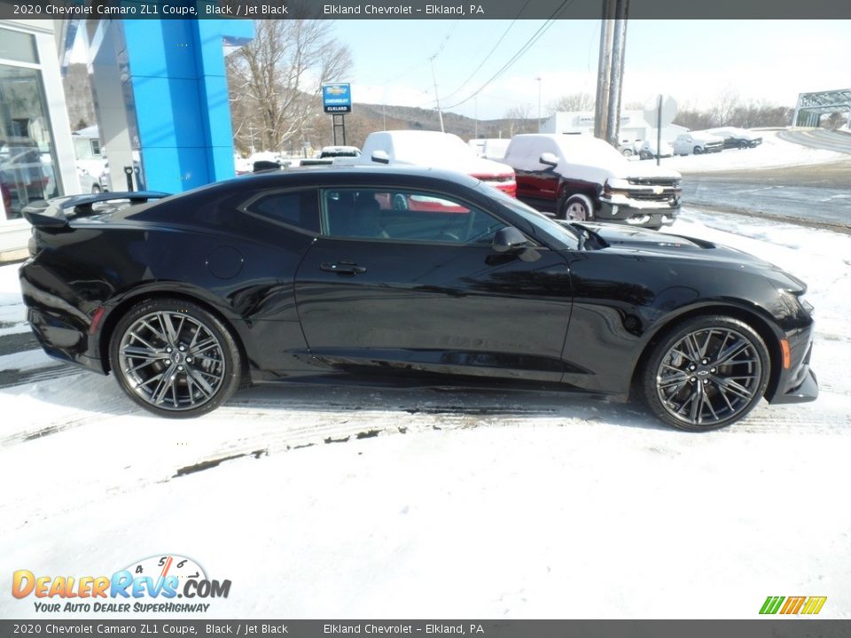 2020 Chevrolet Camaro ZL1 Coupe Black / Jet Black Photo #6