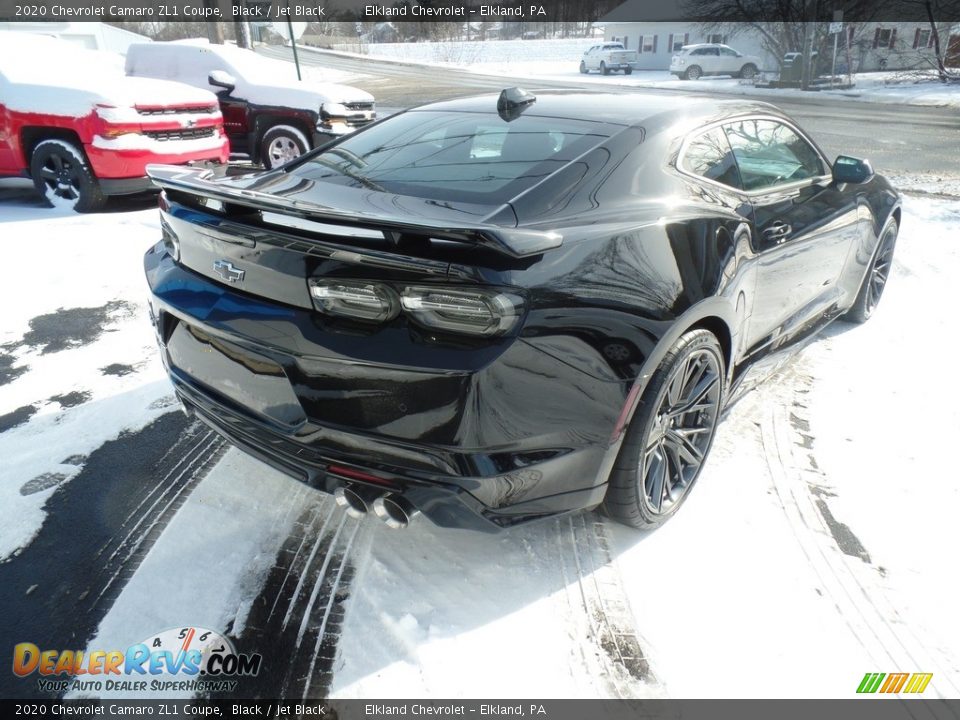 2020 Chevrolet Camaro ZL1 Coupe Black / Jet Black Photo #7