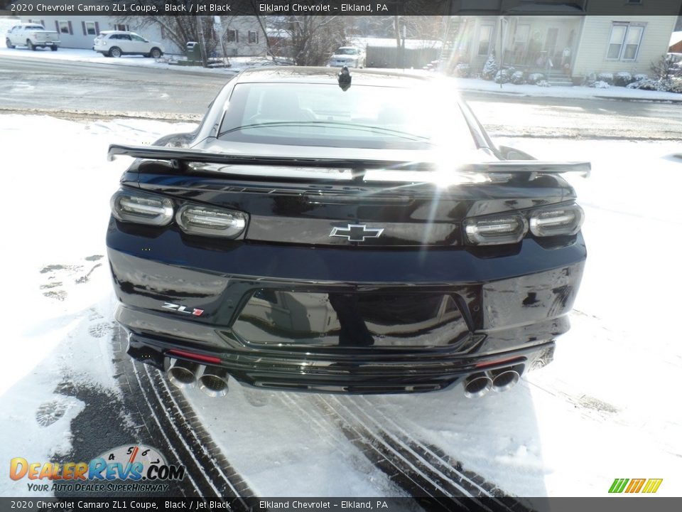 2020 Chevrolet Camaro ZL1 Coupe Black / Jet Black Photo #8