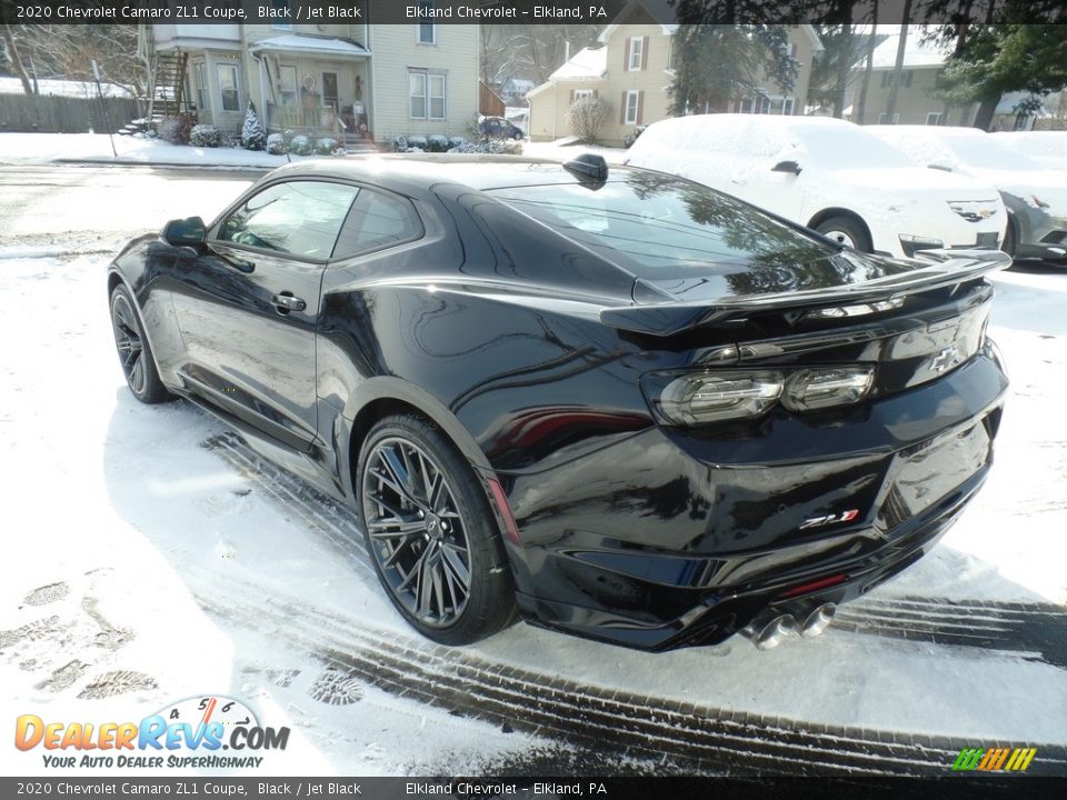 2020 Chevrolet Camaro ZL1 Coupe Black / Jet Black Photo #9