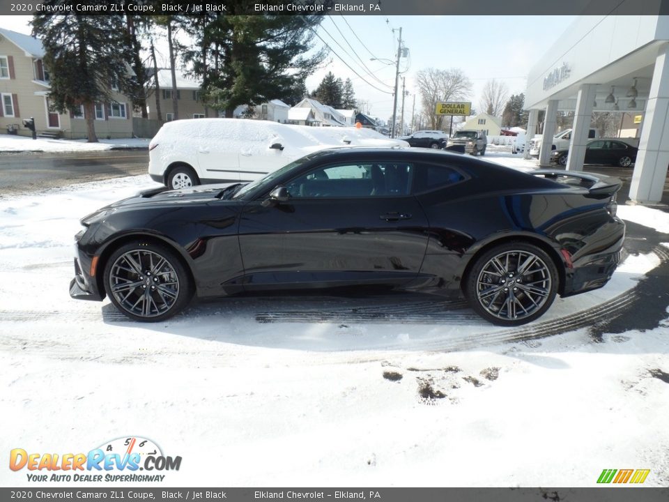 2020 Chevrolet Camaro ZL1 Coupe Black / Jet Black Photo #10