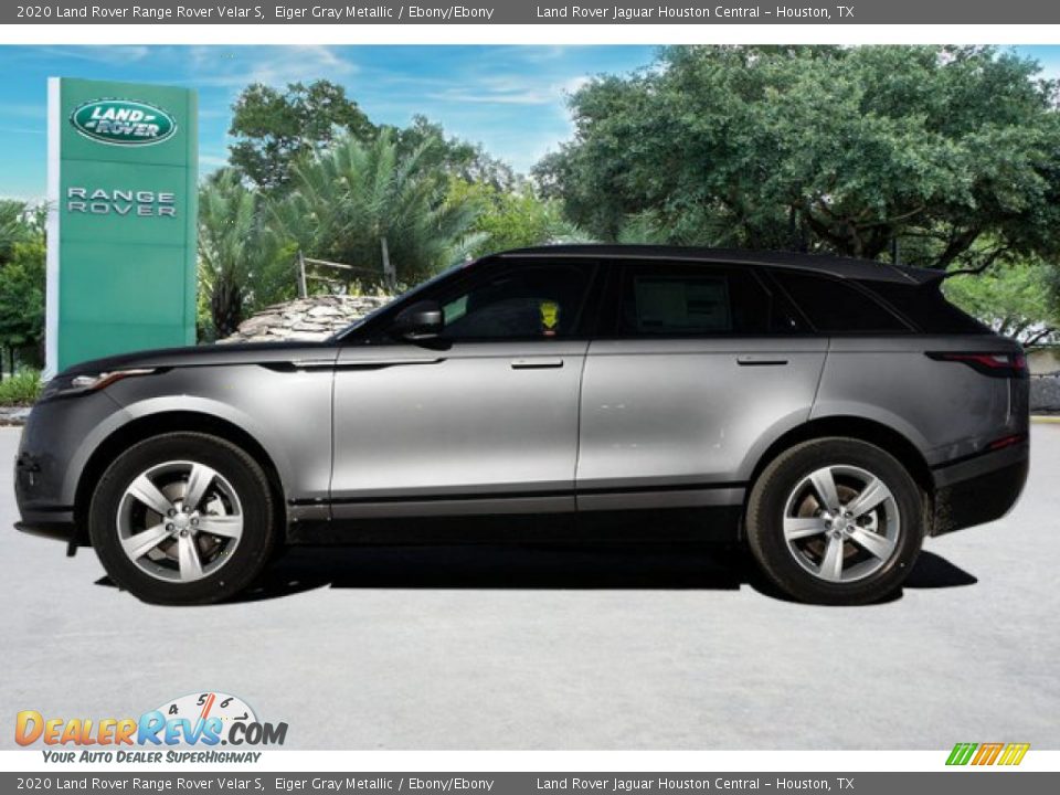 2020 Land Rover Range Rover Velar S Eiger Gray Metallic / Ebony/Ebony Photo #2
