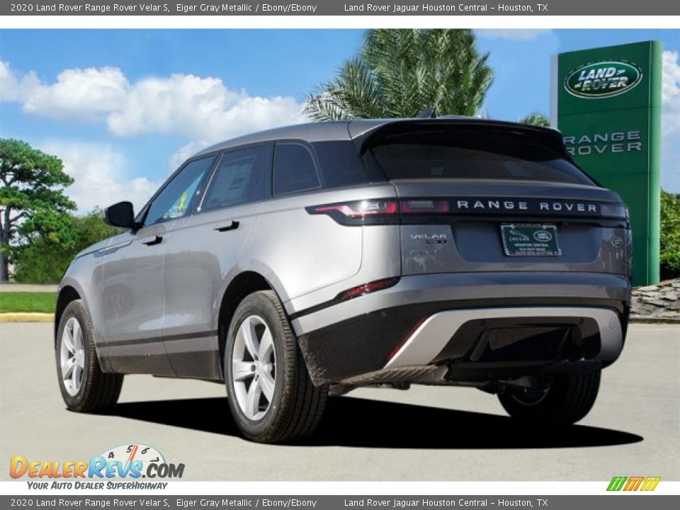 2020 Land Rover Range Rover Velar S Eiger Gray Metallic / Ebony/Ebony Photo #3