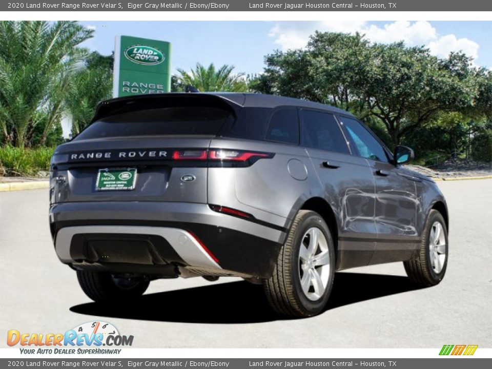 2020 Land Rover Range Rover Velar S Eiger Gray Metallic / Ebony/Ebony Photo #4