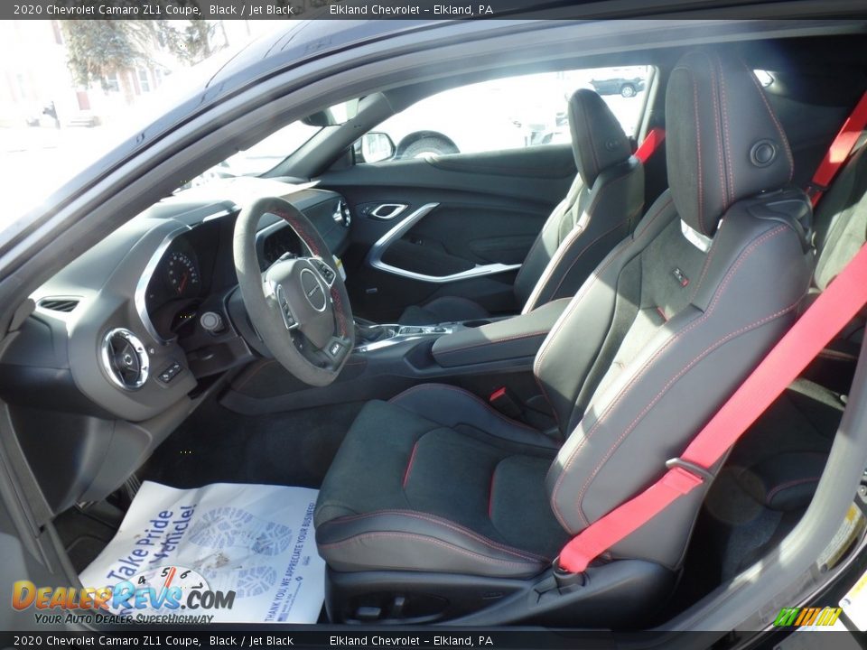 Front Seat of 2020 Chevrolet Camaro ZL1 Coupe Photo #14