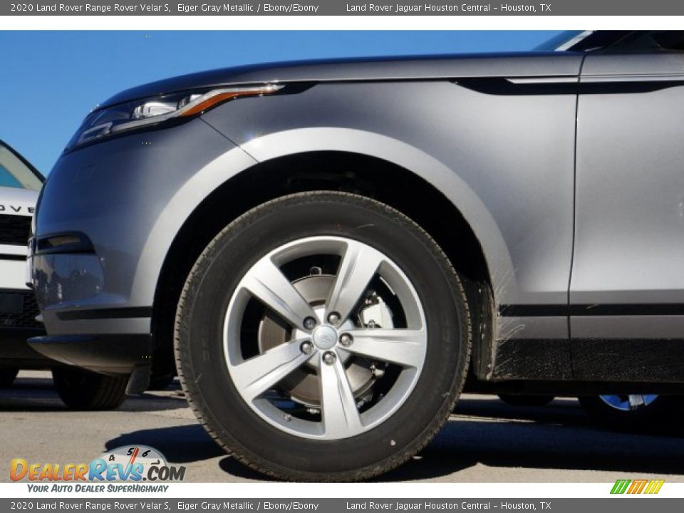 2020 Land Rover Range Rover Velar S Eiger Gray Metallic / Ebony/Ebony Photo #6