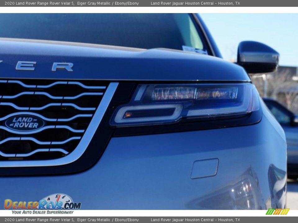 2020 Land Rover Range Rover Velar S Eiger Gray Metallic / Ebony/Ebony Photo #7