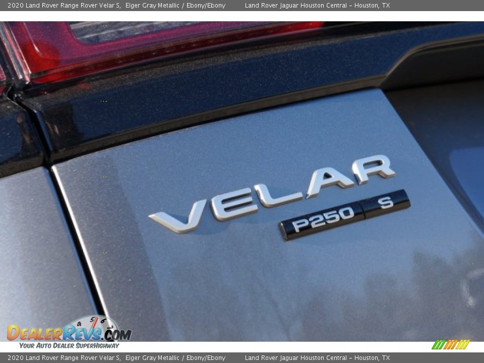 2020 Land Rover Range Rover Velar S Eiger Gray Metallic / Ebony/Ebony Photo #9