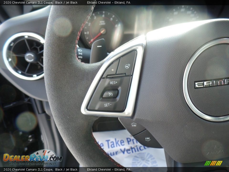 2020 Chevrolet Camaro ZL1 Coupe Black / Jet Black Photo #18