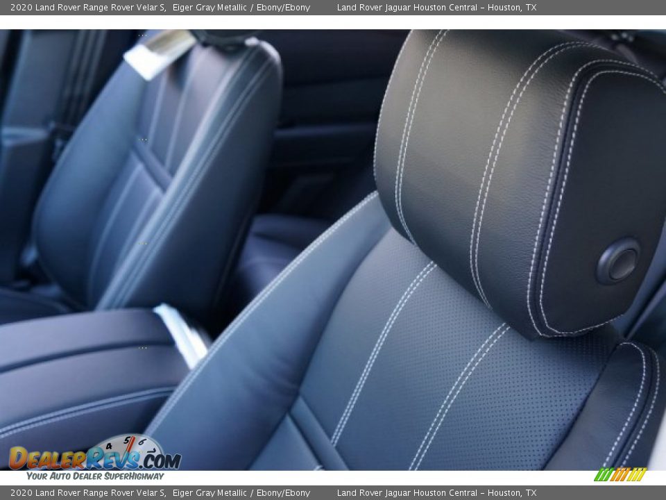 2020 Land Rover Range Rover Velar S Eiger Gray Metallic / Ebony/Ebony Photo #12