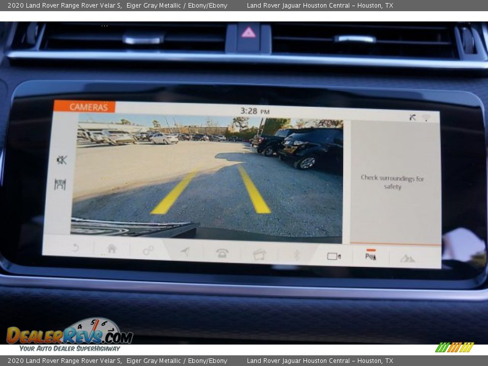 2020 Land Rover Range Rover Velar S Eiger Gray Metallic / Ebony/Ebony Photo #15