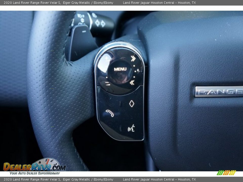 2020 Land Rover Range Rover Velar S Eiger Gray Metallic / Ebony/Ebony Photo #19