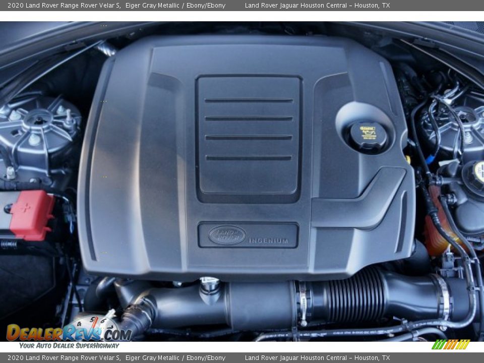 2020 Land Rover Range Rover Velar S Eiger Gray Metallic / Ebony/Ebony Photo #31