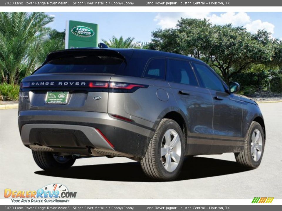 2020 Land Rover Range Rover Velar S Silicon Silver Metallic / Ebony/Ebony Photo #4