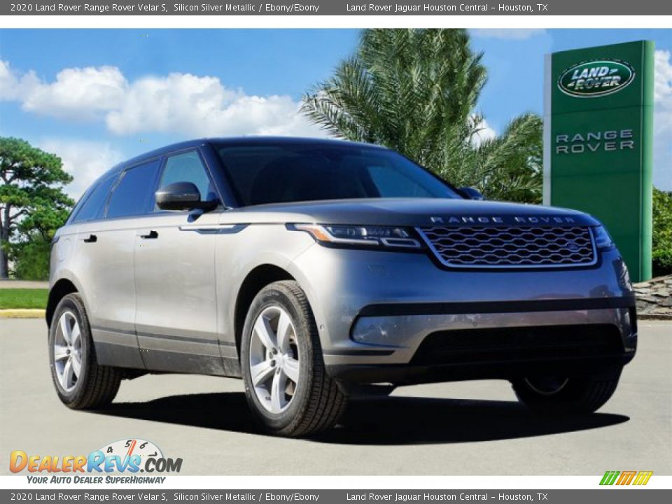 2020 Land Rover Range Rover Velar S Silicon Silver Metallic / Ebony/Ebony Photo #5