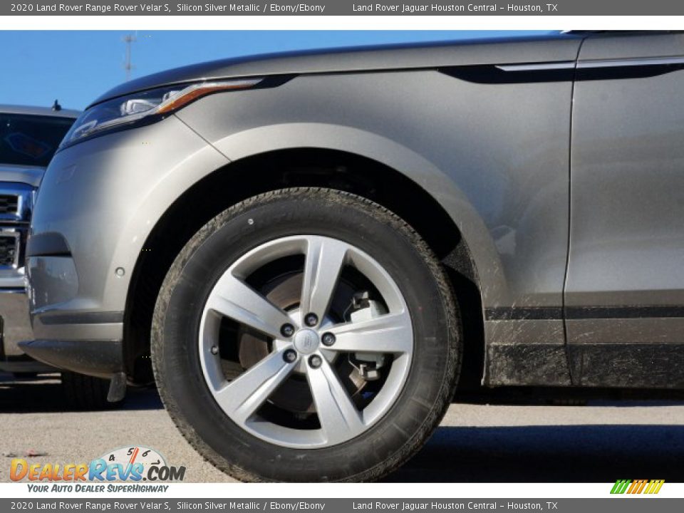 2020 Land Rover Range Rover Velar S Silicon Silver Metallic / Ebony/Ebony Photo #6