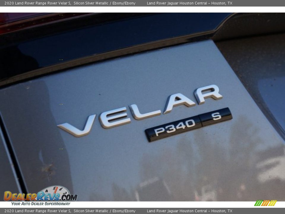 2020 Land Rover Range Rover Velar S Silicon Silver Metallic / Ebony/Ebony Photo #9