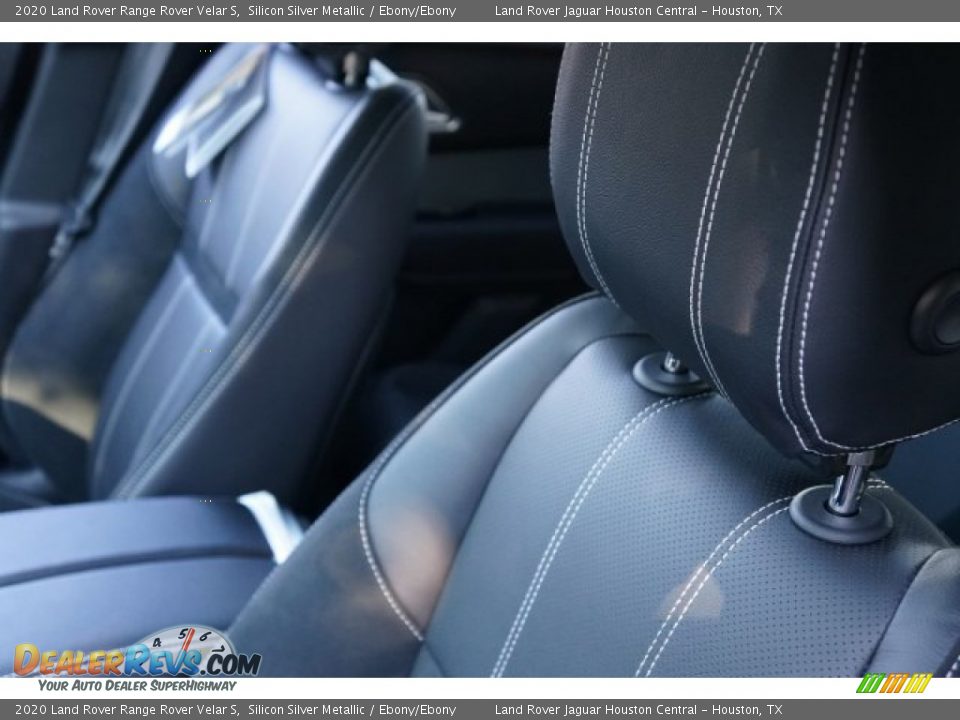 2020 Land Rover Range Rover Velar S Silicon Silver Metallic / Ebony/Ebony Photo #12