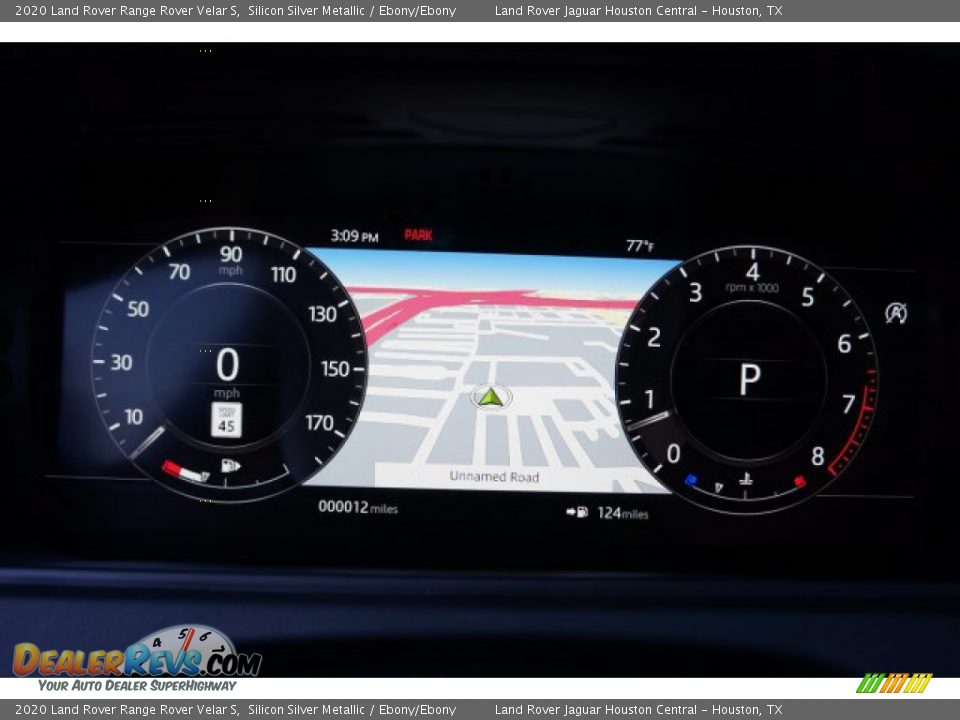 2020 Land Rover Range Rover Velar S Silicon Silver Metallic / Ebony/Ebony Photo #13