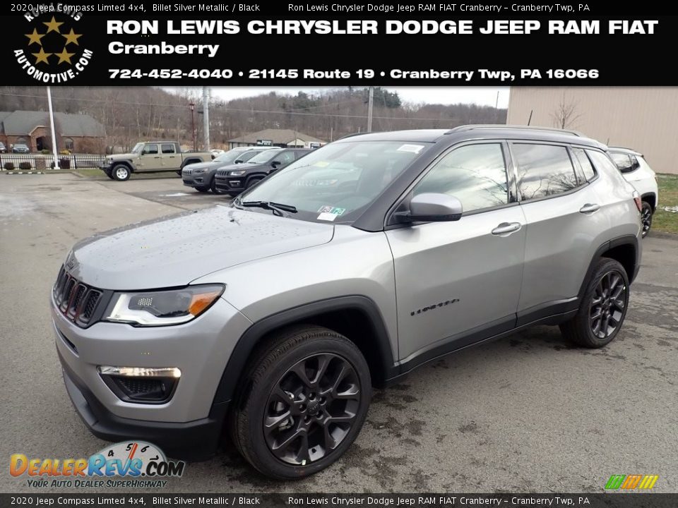2020 Jeep Compass Limted 4x4 Billet Silver Metallic / Black Photo #1
