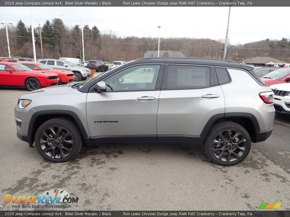 Billet Silver Metallic 2020 Jeep Compass Limted 4x4 Photo #2