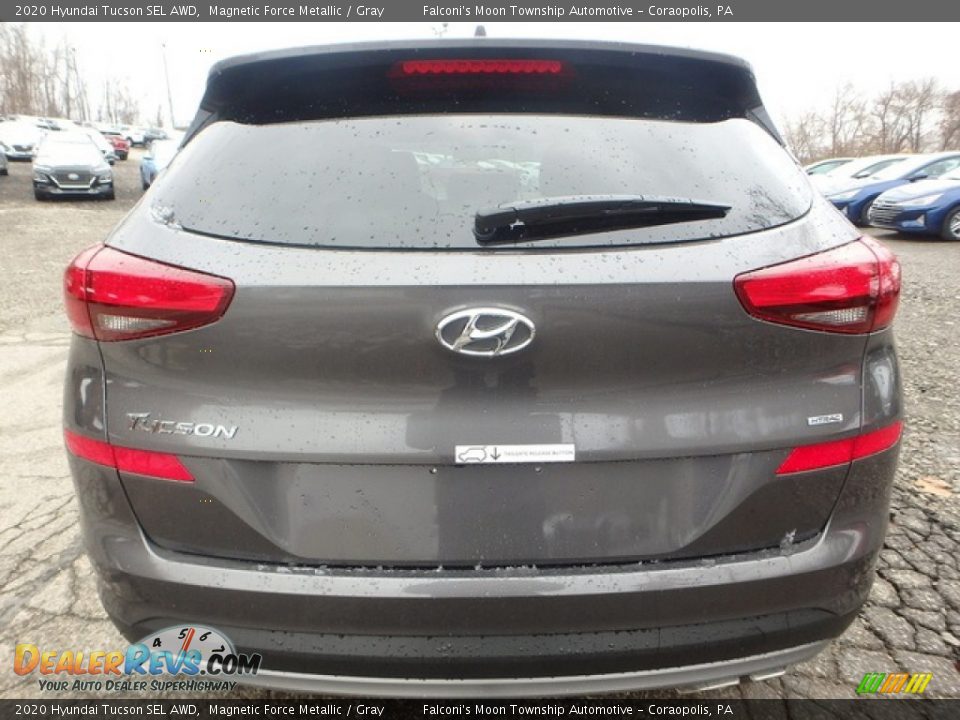 2020 Hyundai Tucson SEL AWD Magnetic Force Metallic / Gray Photo #4