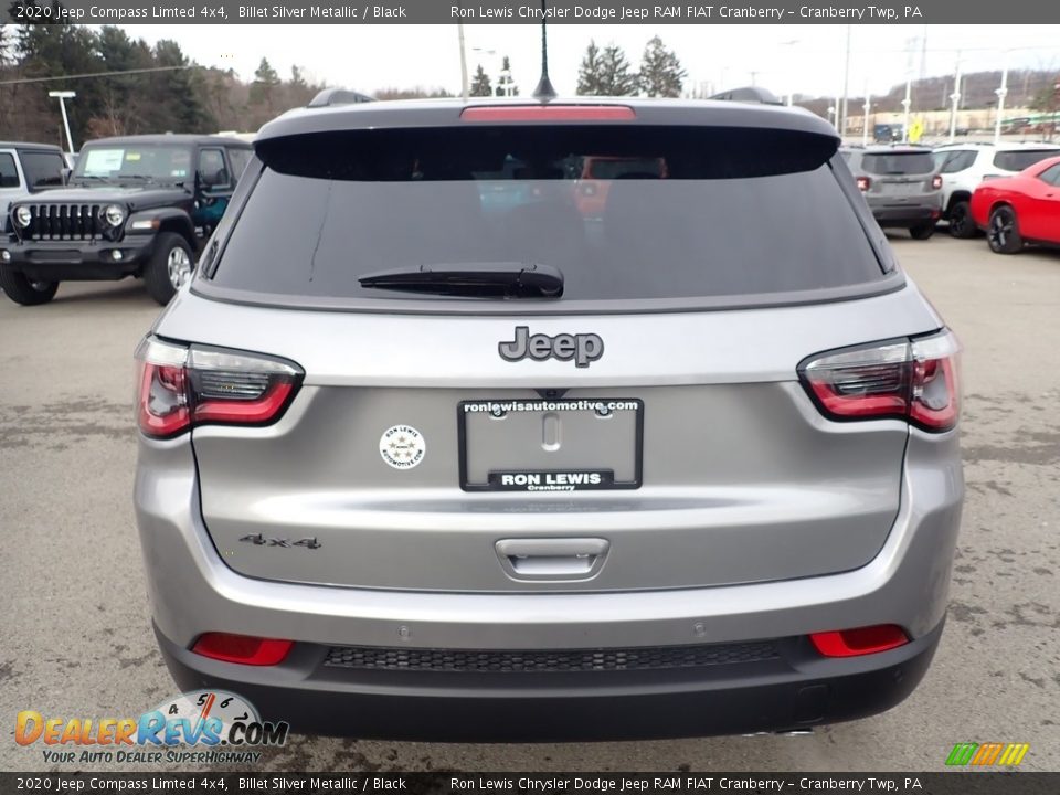 2020 Jeep Compass Limted 4x4 Billet Silver Metallic / Black Photo #4