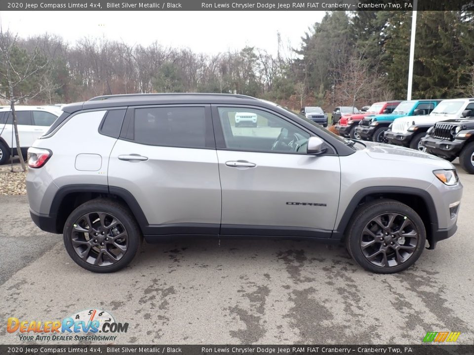 Billet Silver Metallic 2020 Jeep Compass Limted 4x4 Photo #6