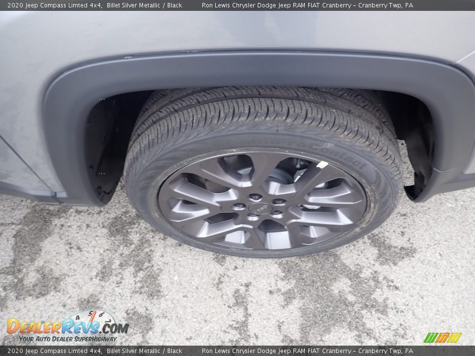 2020 Jeep Compass Limted 4x4 Billet Silver Metallic / Black Photo #9