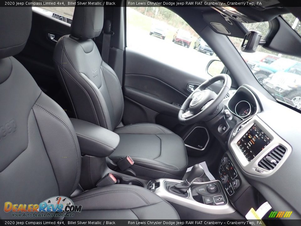 2020 Jeep Compass Limted 4x4 Billet Silver Metallic / Black Photo #10
