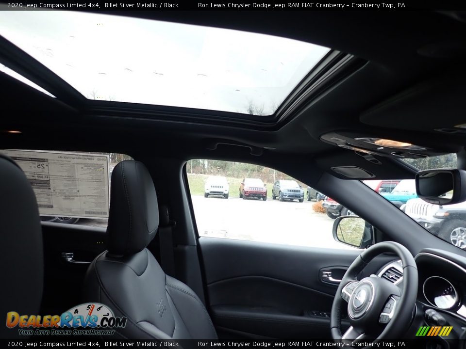 2020 Jeep Compass Limted 4x4 Billet Silver Metallic / Black Photo #12