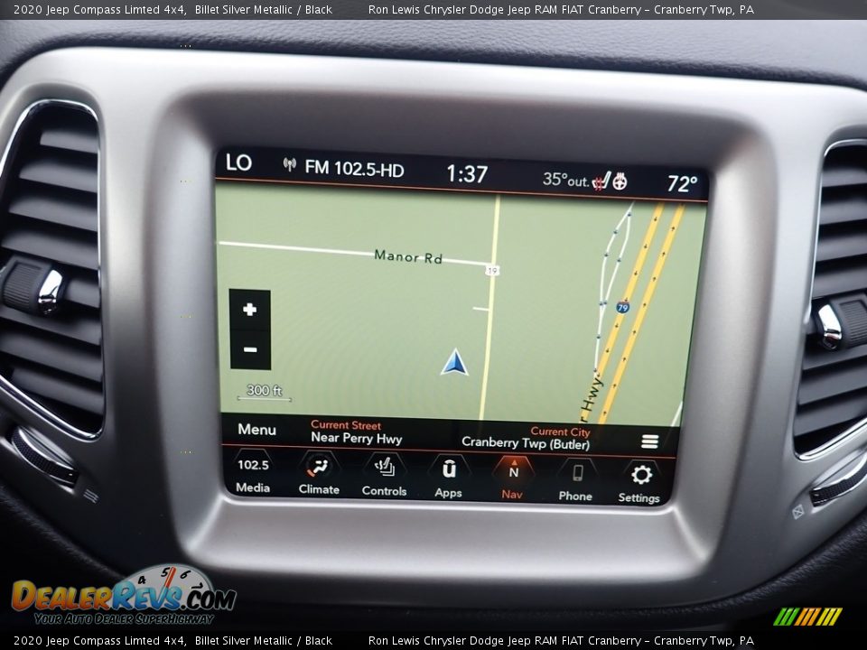 Navigation of 2020 Jeep Compass Limted 4x4 Photo #18