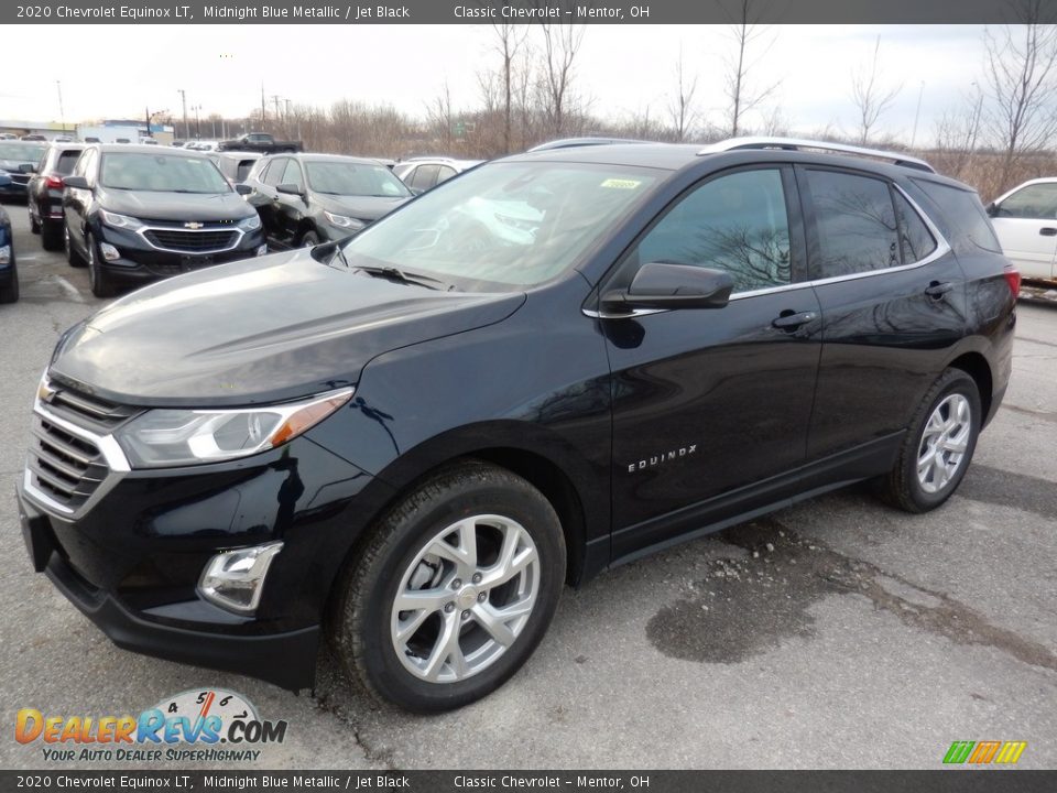 2020 Chevrolet Equinox LT Midnight Blue Metallic / Jet Black Photo #1