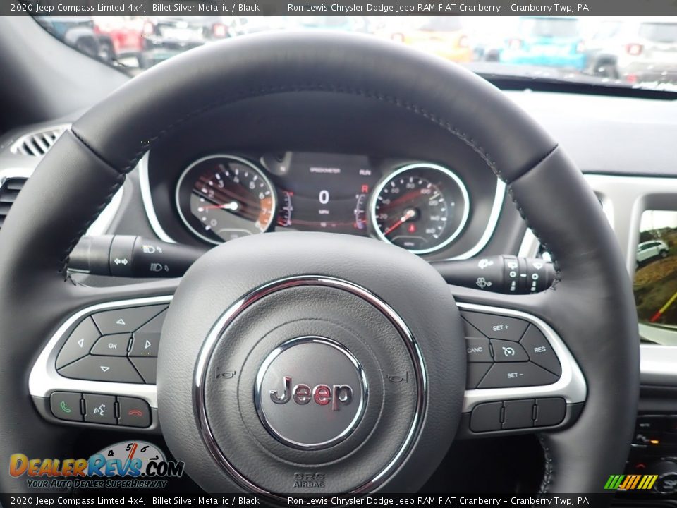 2020 Jeep Compass Limted 4x4 Billet Silver Metallic / Black Photo #20