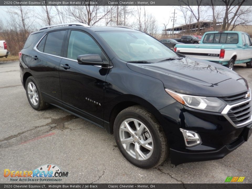 2020 Chevrolet Equinox LT Midnight Blue Metallic / Jet Black Photo #3