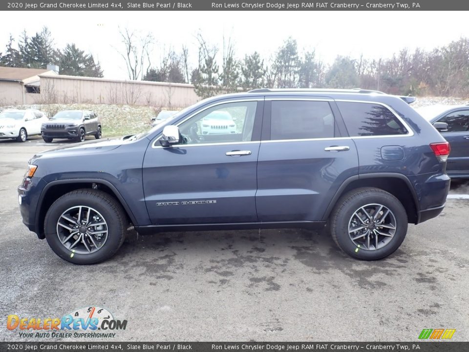 2020 Jeep Grand Cherokee Limited 4x4 Slate Blue Pearl / Black Photo #2