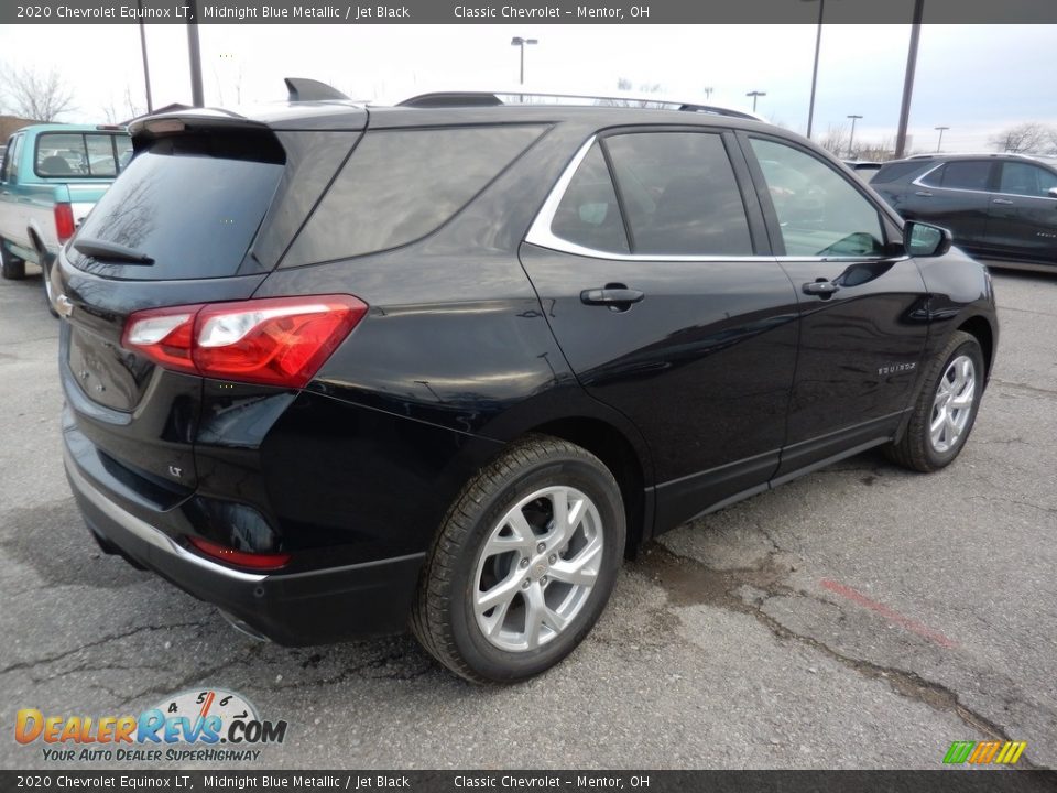 2020 Chevrolet Equinox LT Midnight Blue Metallic / Jet Black Photo #4