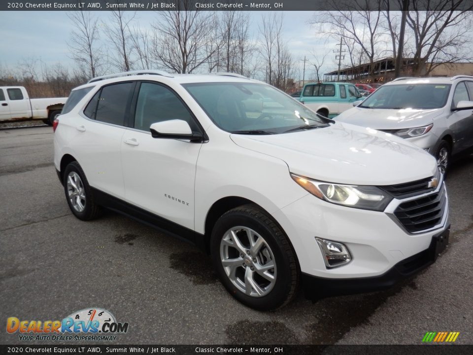 2020 Chevrolet Equinox LT AWD Summit White / Jet Black Photo #3