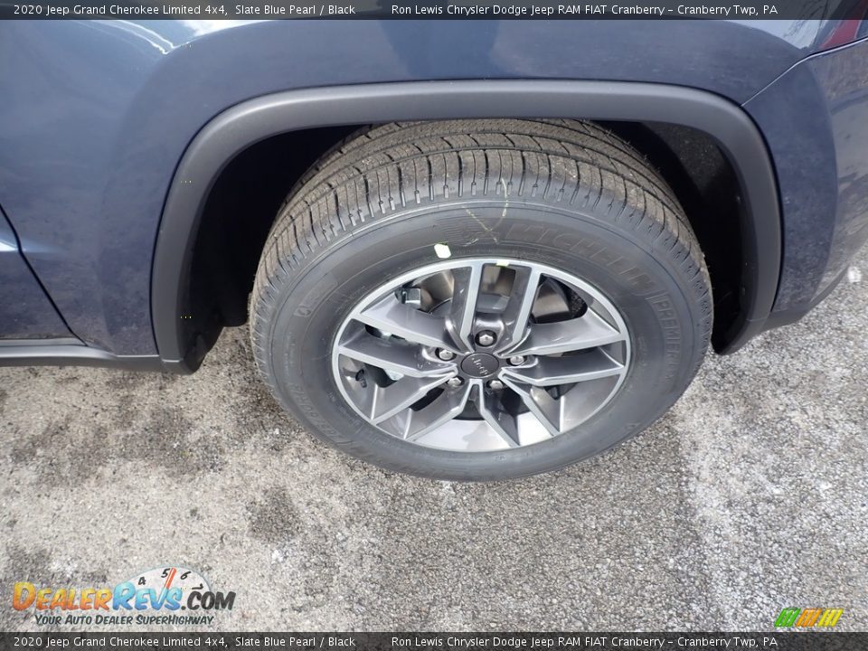 2020 Jeep Grand Cherokee Limited 4x4 Slate Blue Pearl / Black Photo #8