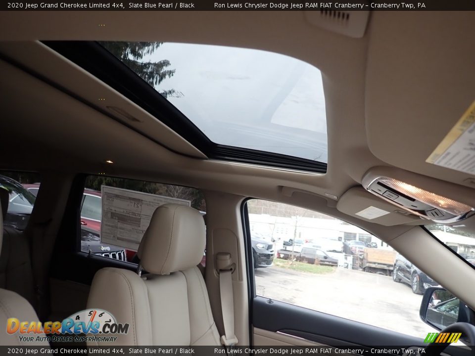 2020 Jeep Grand Cherokee Limited 4x4 Slate Blue Pearl / Black Photo #11